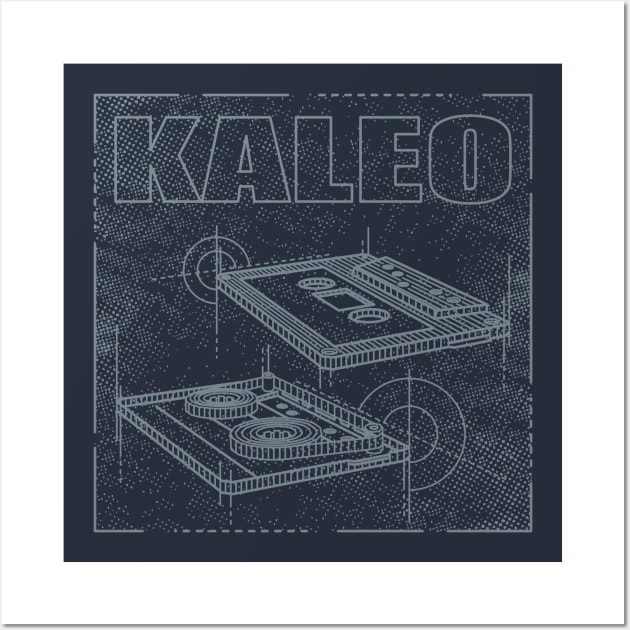 Kaleo - Technical Drawing Wall Art by Vector Empire
